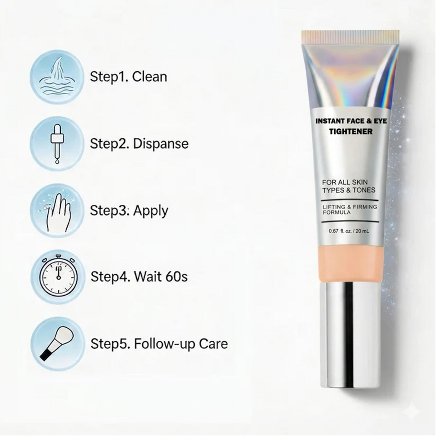 Renuvae™ Instant Face Temporary Tightener – Instant visible results in 60 seconds