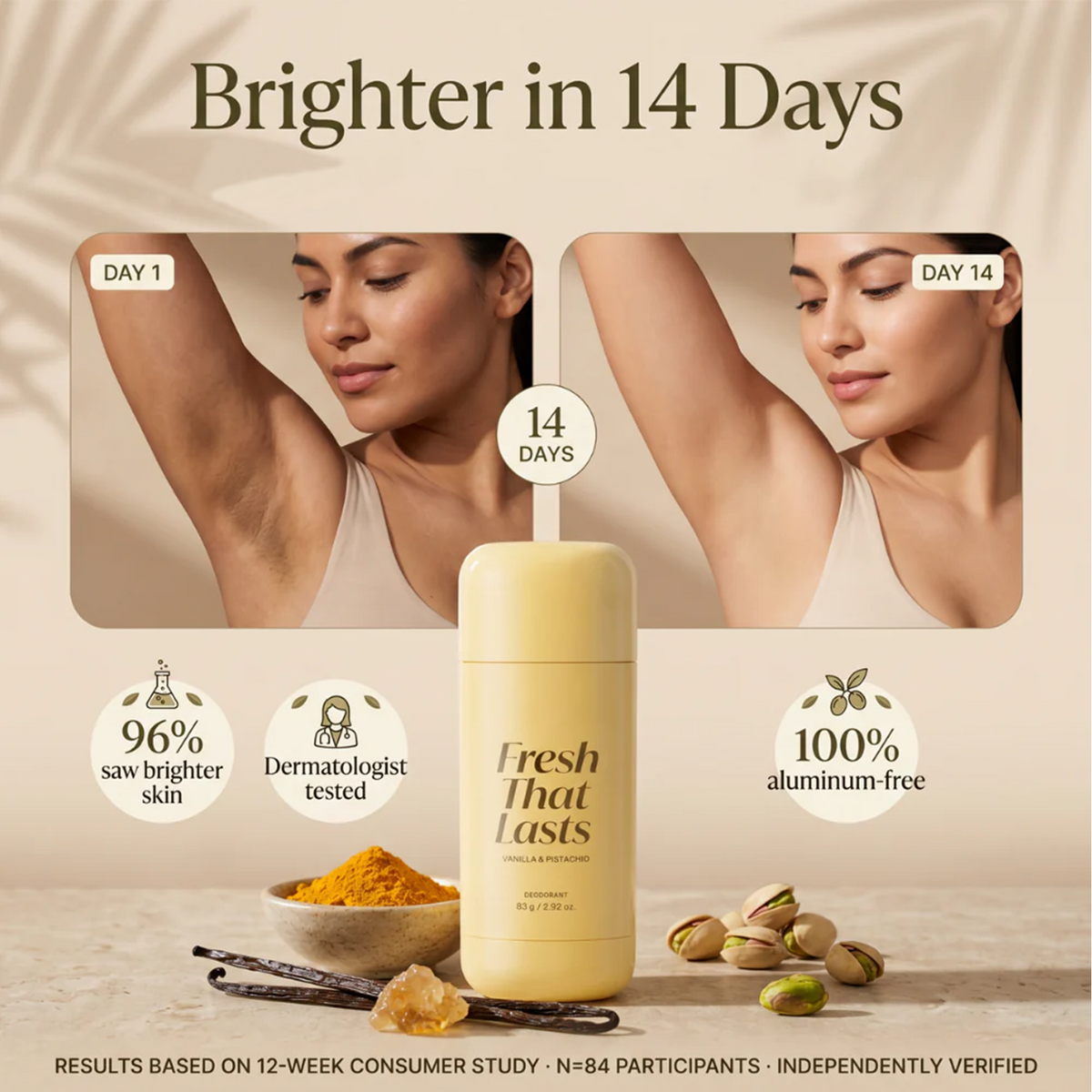 Kojic Acid & Turmeric Deodorant