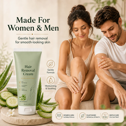 Natural Gentle Hair Removal Cream
