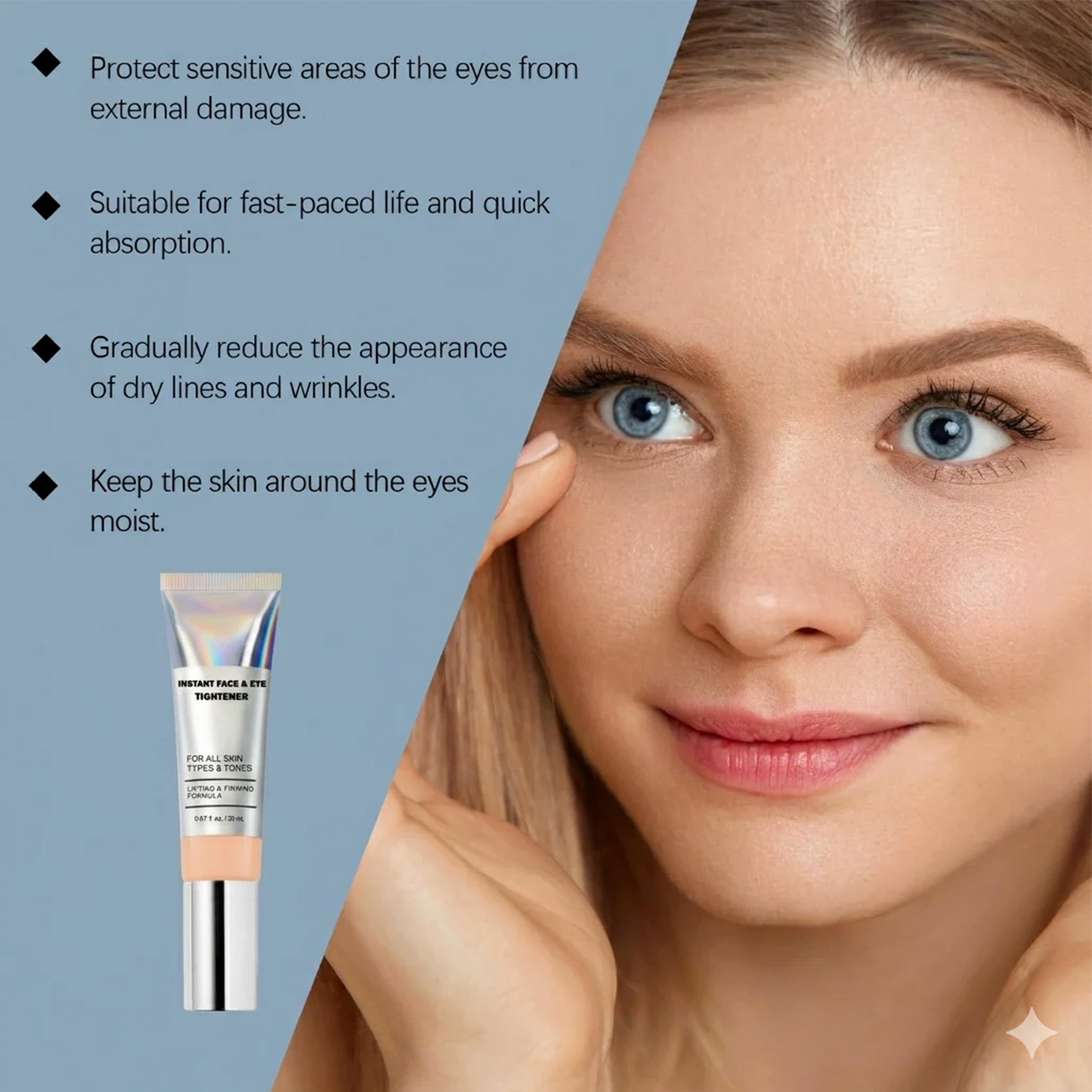 Renuvae™ Instant Face Temporary Tightener – Instant visible results in 60 seconds