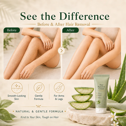 Natural Gentle Hair Removal Cream